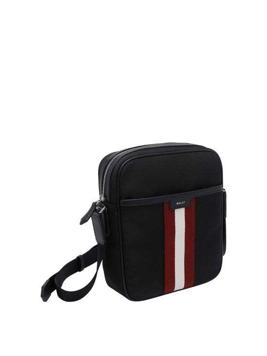 26SS 발리 나일론 코드 크로스백 MAC05KNY286U901P Black - BALLY