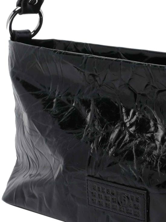 26SS MM6 메종마르지엘라 뉴메릭 호보백 SB5ZH0030P8804T8013 Black - MM6 MAISON MARGIELA