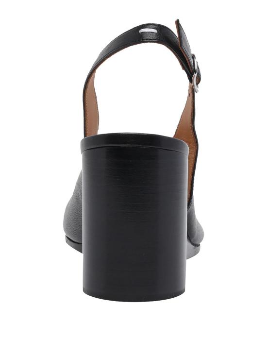 26SS 마르지엘라 타비 웨지 슬링백 S58WP0296P3753T8013 Black - MAISON MARGIELA