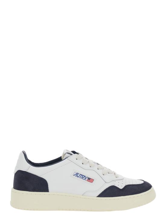 26SS 오트리 메달리스트 로우 스니커즈 AULMFT07WHTOCEAN Blu