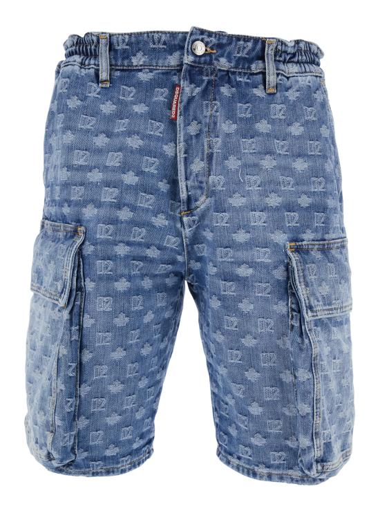 26SS 디스퀘어드2 숏팬츠 S74MU0980D30023470 Blu