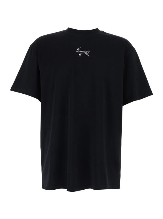 26SS 44레이블 반팔 티셔츠 B0030556FA706P783 Black