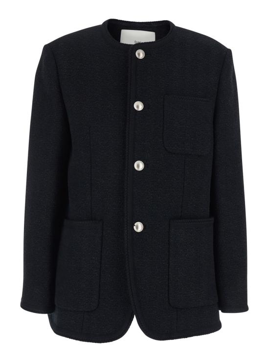 26SS 던스트 수트 자켓 UDJA6A109BKBLACK Black