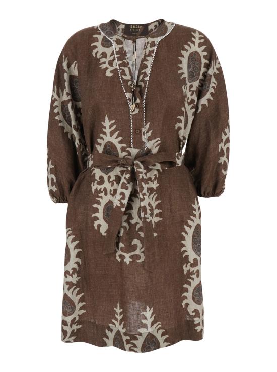 26SS 바잘 디럭스 미디 원피스 S11791300136 Brown