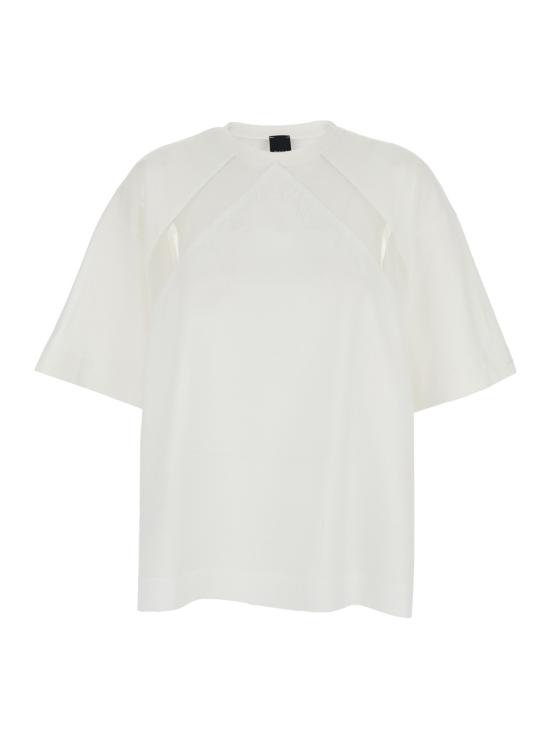 26SS 핑코 반팔 티셔츠 106292A335Z05 White