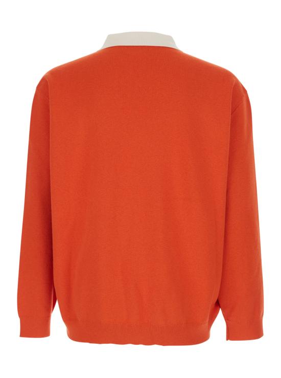 26SS 오트리 폴로 티셔츠 POPX024HCHOCINEAL Orange - AUTRY