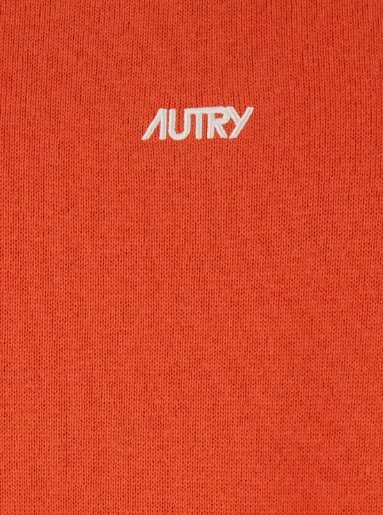 26SS 오트리 폴로 티셔츠 POPX024HCHOCINEAL Orange - AUTRY