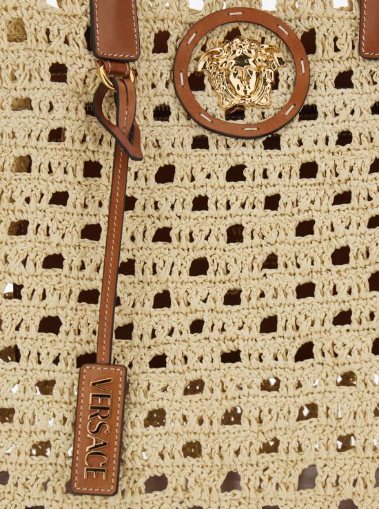 26SS 베르사체 토트백 10047411A169992KJ8V Beige - VERSACE