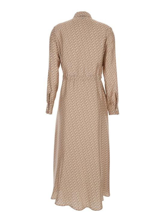 26SS 에르노 롱 원피스 AB000062D16009P1985 Beige - HERNO