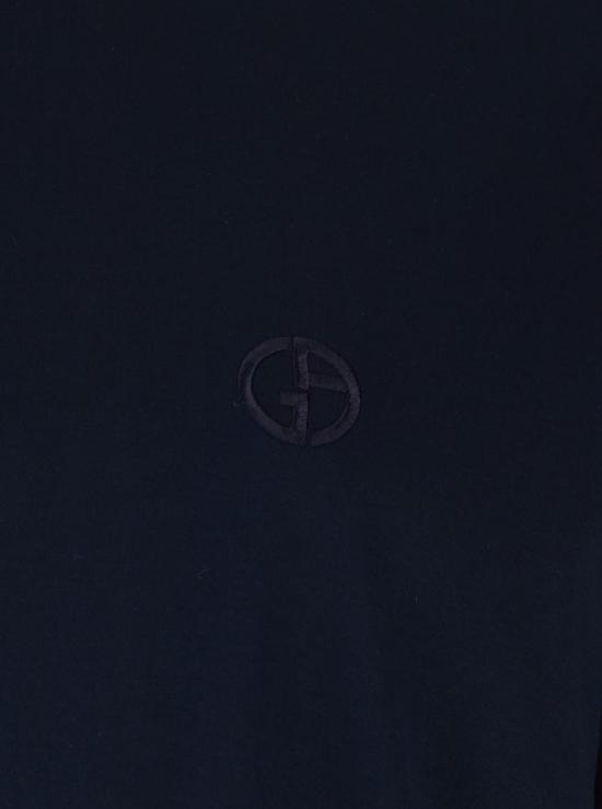 26SS 조르지오 아르마니 반팔 티셔츠 3HSM72SJTKZUB100 Blu - GIORGIO ARMANI