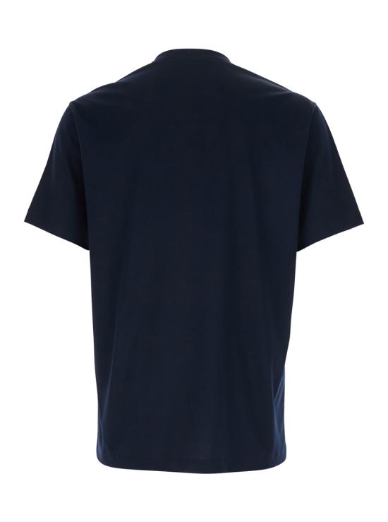 26SS 조르지오 아르마니 반팔 티셔츠 3HSM72SJTKZUB100 Blu - GIORGIO ARMANI