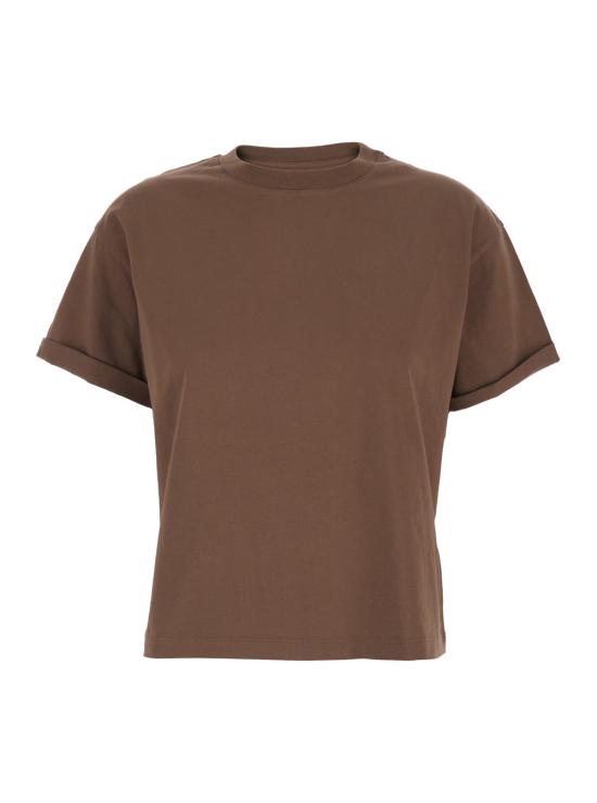 26SS 바쉬 반팔 티셔츠 1E26ROSI0229 Brown