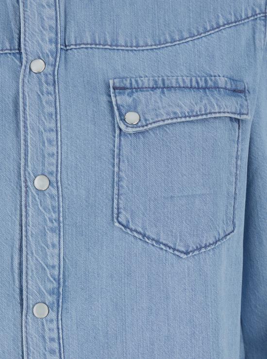 26SS 바쉬 데님 셔츠 1E26ADAL0278 Blu - BA&SH