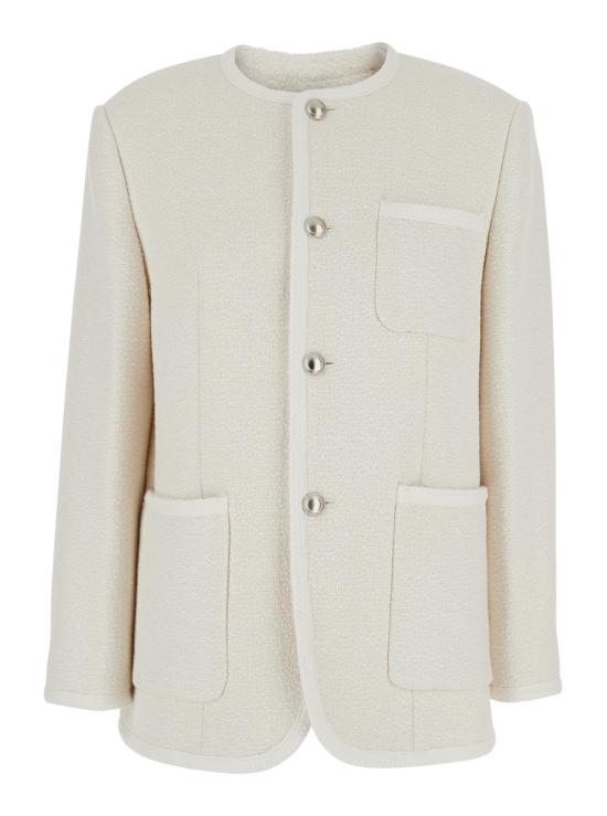 26SS 던스트 수트 자켓 UDJA6A109CRCREAM White