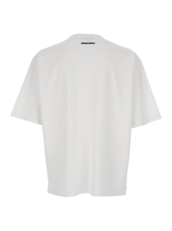 26SS 디스퀘어드2 탑 S78GD0121D20033100 White - DSQUARED2