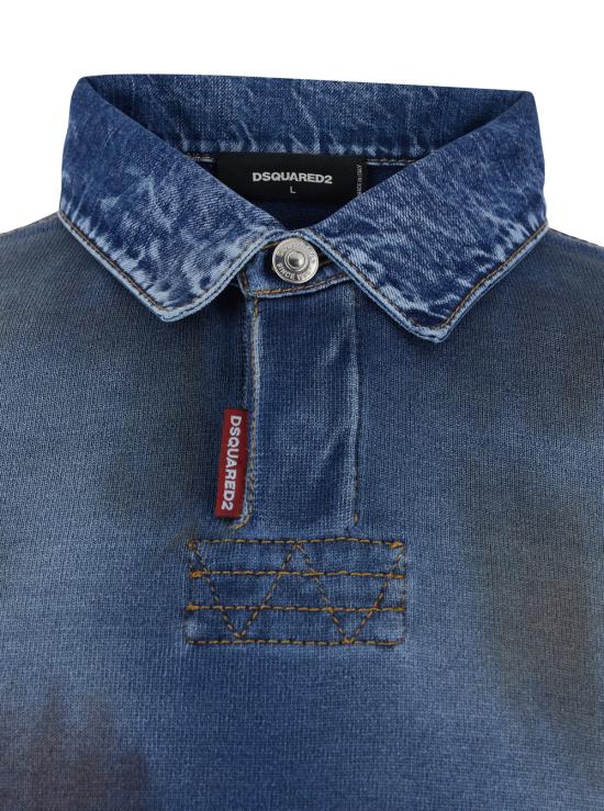 26SS 디스퀘어드2 긴팔 티셔츠 S74HA1611D13192470 Blu - DSQUARED2