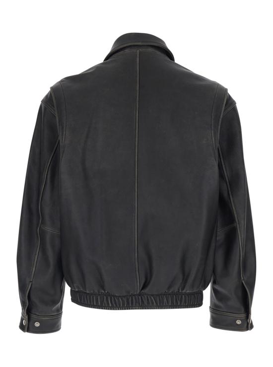 26SS 던스트 봄버 자켓 UDJU6A105G3BRUSHEDBLACK Black - DUNST