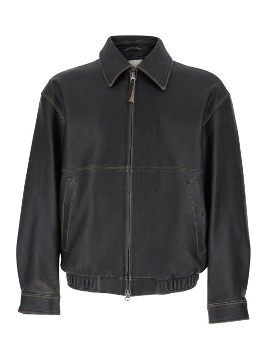 26SS 던스트 봄버 자켓 UDJU6A105G3BRUSHEDBLACK Black