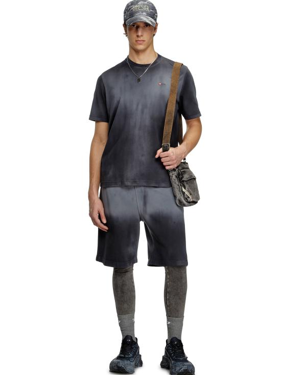 26SS 디젤 반팔 티셔츠 A166210PKAL 85X Clear Blue - DIESEL