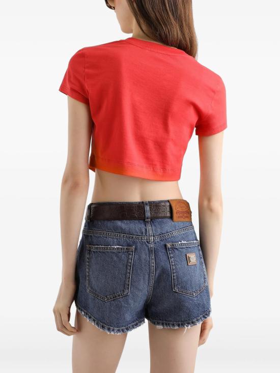 26SS 돌체앤가바나 반팔 티셔츠 F8U13ZGDDNF R0491 Black - DOLCE & GABBANA