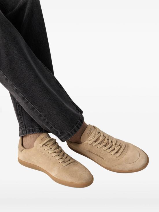 26SS 에르메네질도제냐 스니커즈 LHSOYS8218Z CRE Beige - ERMENEGILDO ZEGNA