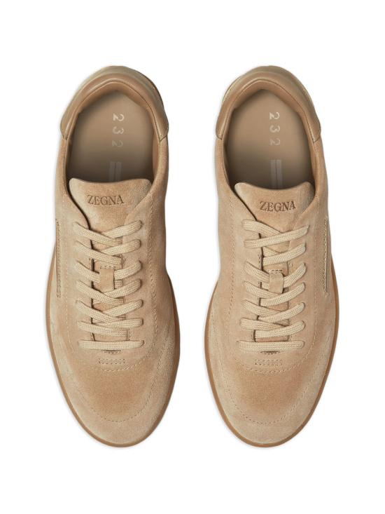 26SS 에르메네질도제냐 스니커즈 LHSOYS8218Z CRE Beige - ERMENEGILDO ZEGNA