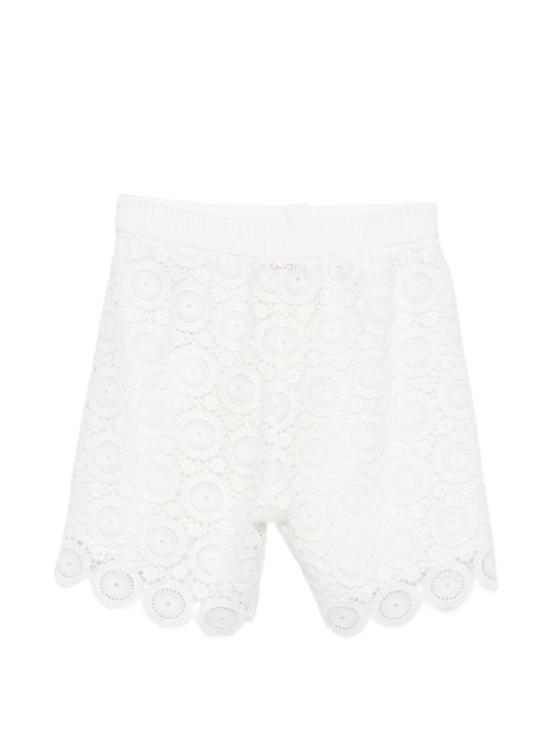 26SS [키즈] 트윈셋 쇼츠/버뮤다 261GJ2Q31 00526 White - TWINSET