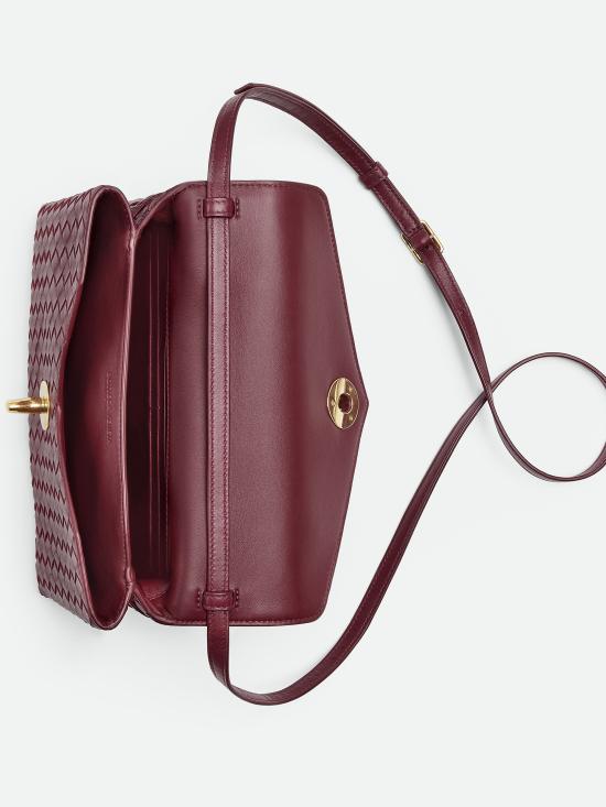 26SS 보테가베네타 노트 락 크로스바디백 817191V08Z0 2250 Red - BOTTEGA VENETA