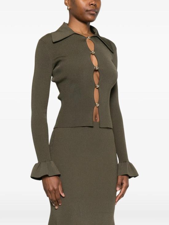 26SS 셀프 포트레이트 블라우스 SS26186TG GREEN Green - SELF PORTRAIT