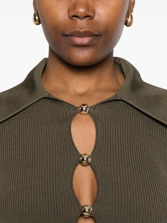 26SS 셀프 포트레이트 블라우스 SS26186TG GREEN Green - SELF PORTRAIT