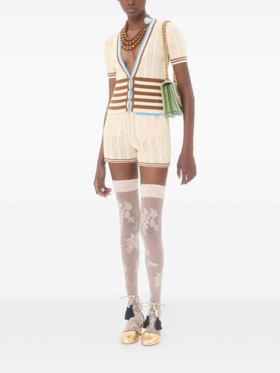 26SS 발렌티노 가라바니 숏팬츠 8B3KW01VA3L R0R Beige - VALENTINO GARAVANI