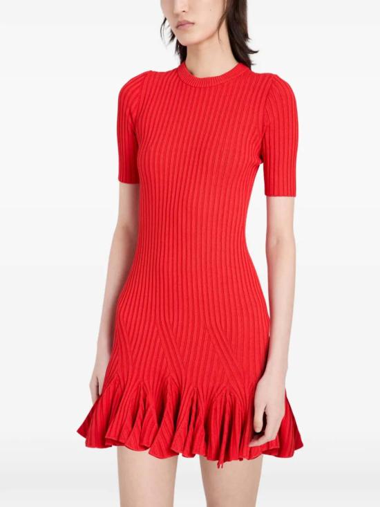  프로엔자슐러 숏 원피스 프로엔자 슐러 레안드라 드레스 레드 - PROENZA SCHOULER