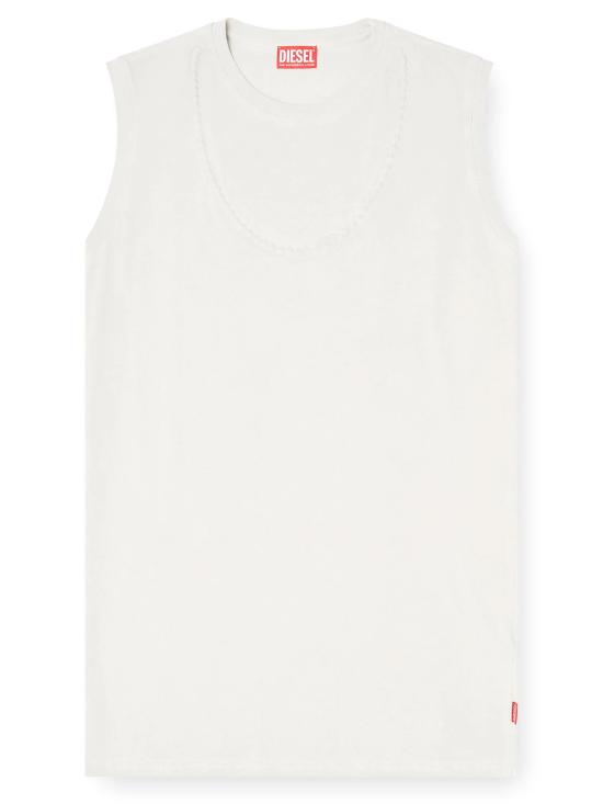 26SS 디젤 긴팔 티셔츠 A209790BMBJ 141 White