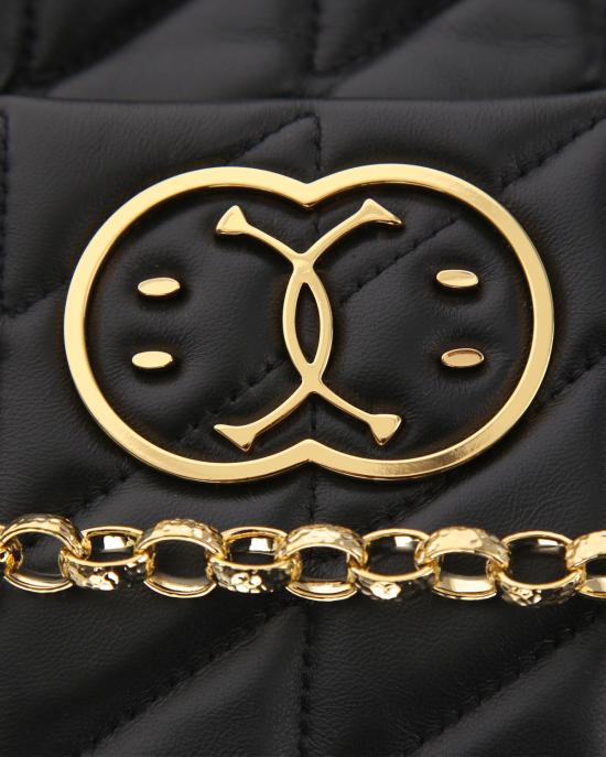 26SS 모스키노 크로스백 7443 8002 1555 NERO ORO - MOSCHINO