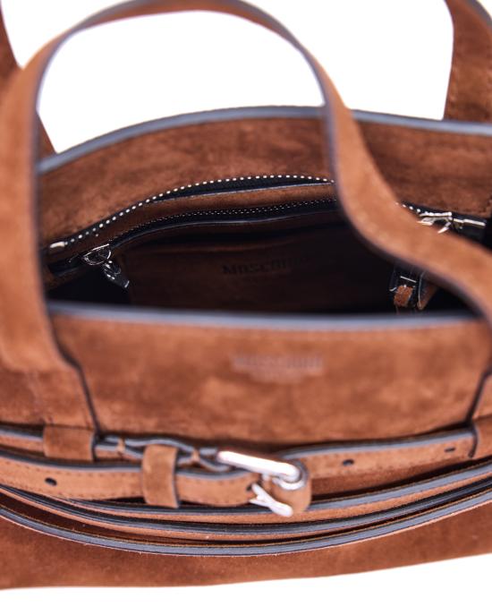 25FW 모스키노 토트백 MC4011PP1N OF0 30A MARRONE - MOSCHINO
