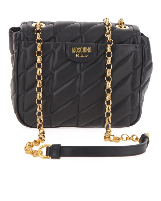 26SS 모스키노 크로스백 7444 8002 1555 NERO ORO - MOSCHINO