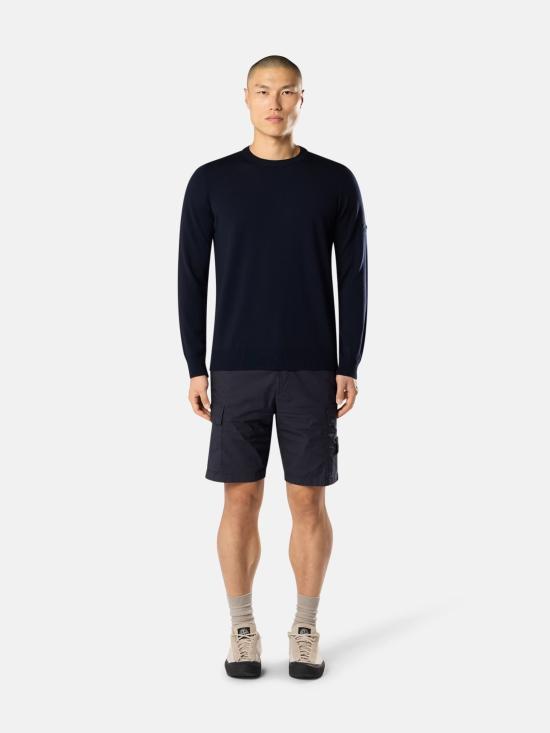 26SS 스톤 아일랜드 스트레치 코튼 텔라 파라슈트 카고 쇼츠 L1S15 L100020 S0003 V0020 Blue - STONE ISLAND