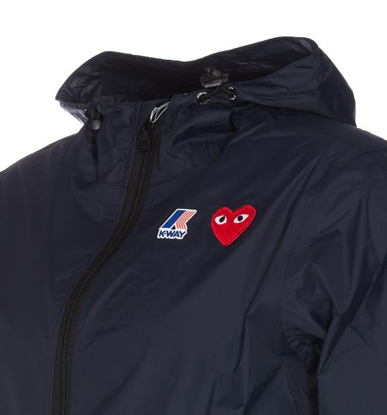 26SS 꼼데가르송 X 까웨 윈드 레인 자켓 AZ J501 051 Blue - COMME DES GARCONS