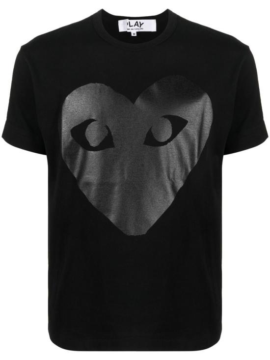 26SS 꼼데가르송 반팔 티셔츠 AX T190 051 Black