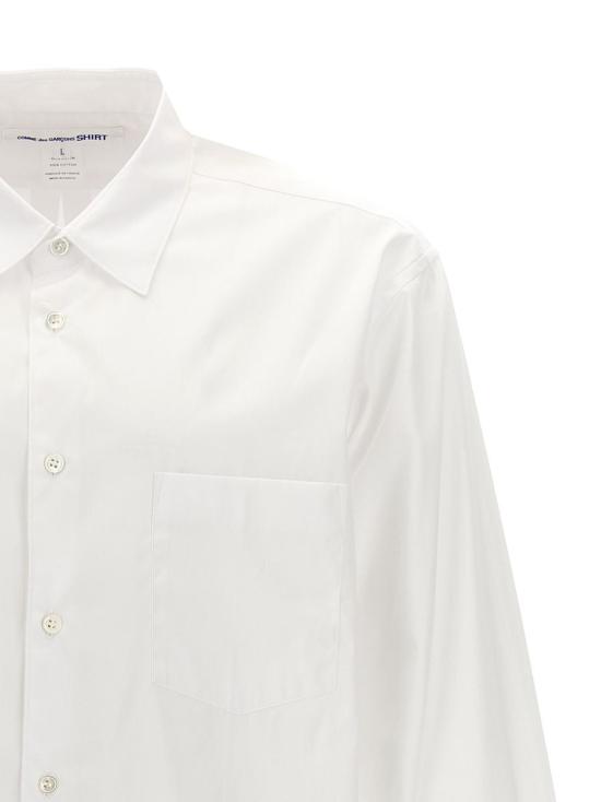 26SS 꼼데가르송 반팔 티셔츠 FZ B011 PER 3 White - COMME DES GARCONS