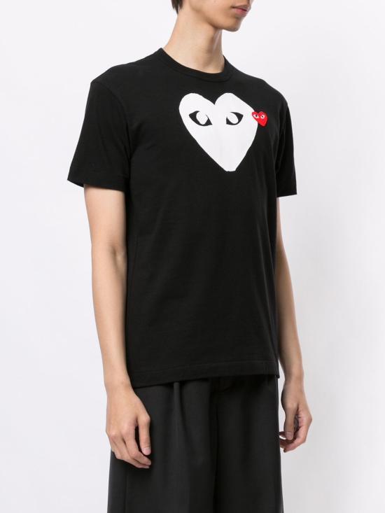 26SS 꼼데가르송 반팔 티셔츠 AX T116 051 Black - COMME DES GARCONS