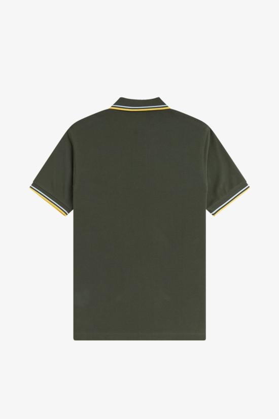 26SS 프레드페리 폴로 티셔츠 M3600 05B Hntngr lgic lmnb - FRED PERRY
