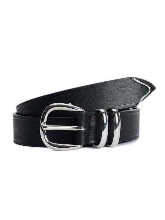 26SS 선플라워 가죽 벨트 8021 BLACK Black