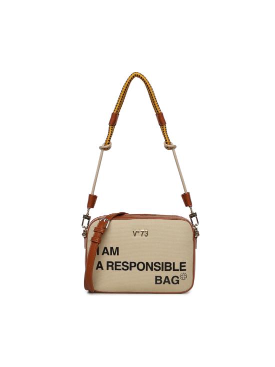 26SS 브이73 숄더백 73BS9N006 RESPONSIBLEOFF WHITE CUOIO OFF WHITE TAN