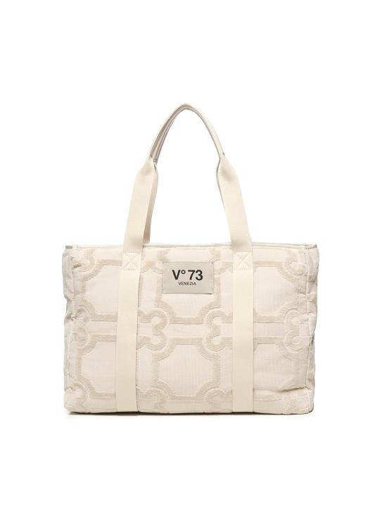 26SS 브이73 토트백 73BS8W203 AMYOFF WHITE