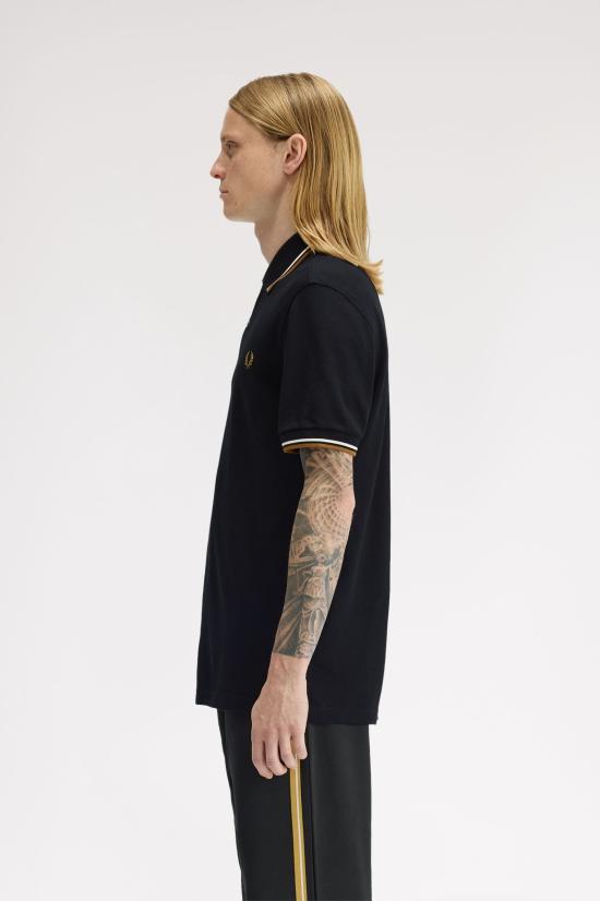 26SS 프레드페리 폴로 티셔츠 M3600 P69 Black - FRED PERRY