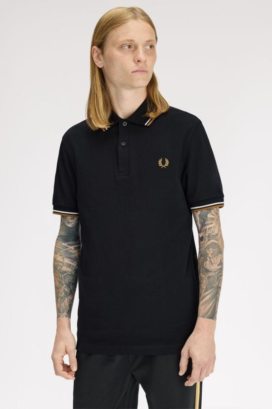 26SS 프레드페리 폴로 티셔츠 M3600 P69 Black - FRED PERRY