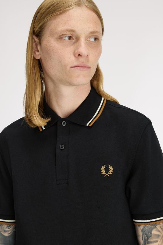 26SS 프레드페리 폴로 티셔츠 M3600 P69 Black - FRED PERRY