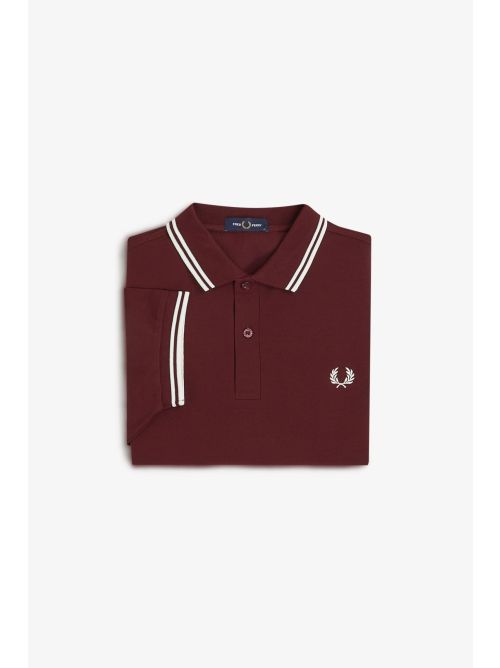 26SS 프레드페리 폴로 티셔츠 M3600 597 Oxblood - FRED PERRY