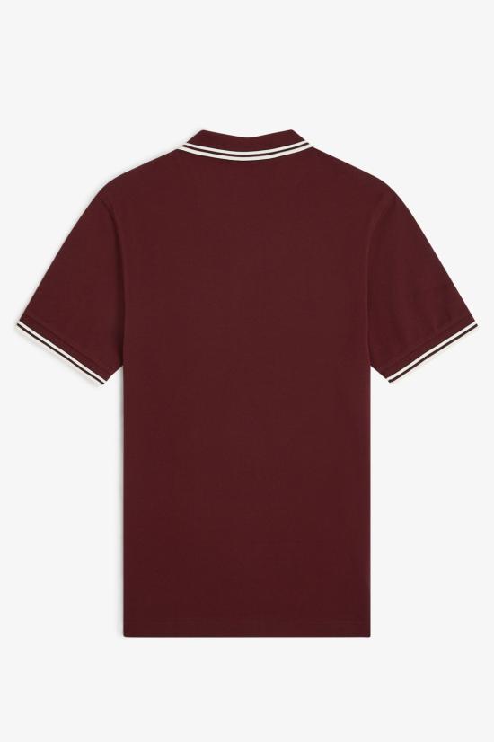 26SS 프레드페리 폴로 티셔츠 M3600 597 Oxblood - FRED PERRY